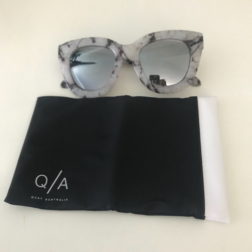 Quay Sugar and Spice Marble Sunglasses - Picture 7 of 8